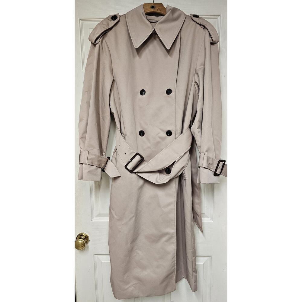 H&M Women's Trench Coat Tan Size Medium